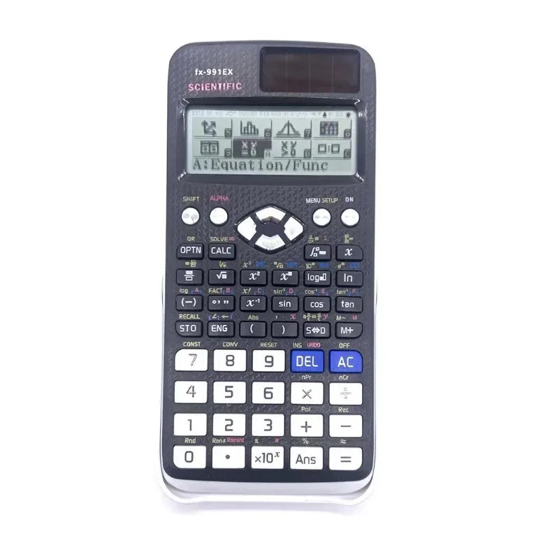 aCalculadora Científica Blanca 991EX – 522 Funciones para Estudiantes y Profesionales